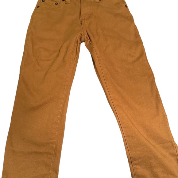 Lucky Brand Brown Jeans with Straight Legs and Sturdy Fabric - Picture 1 of 3